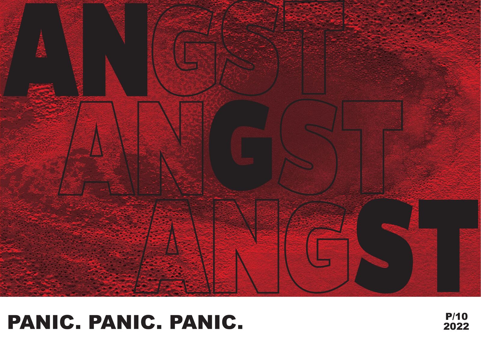 PANIC. PANIC. PANIC. — texture spread